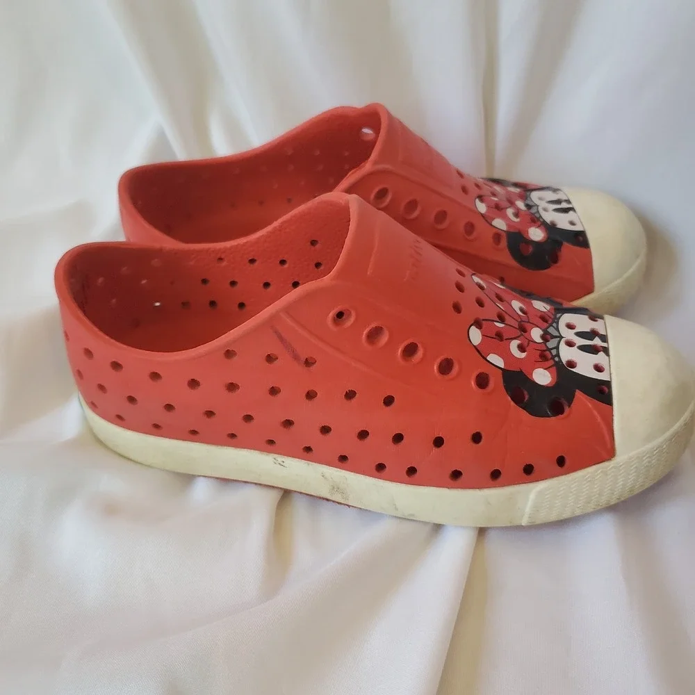 Kids Disney Park Minnie Mouse Native‎ Shoes Size C12